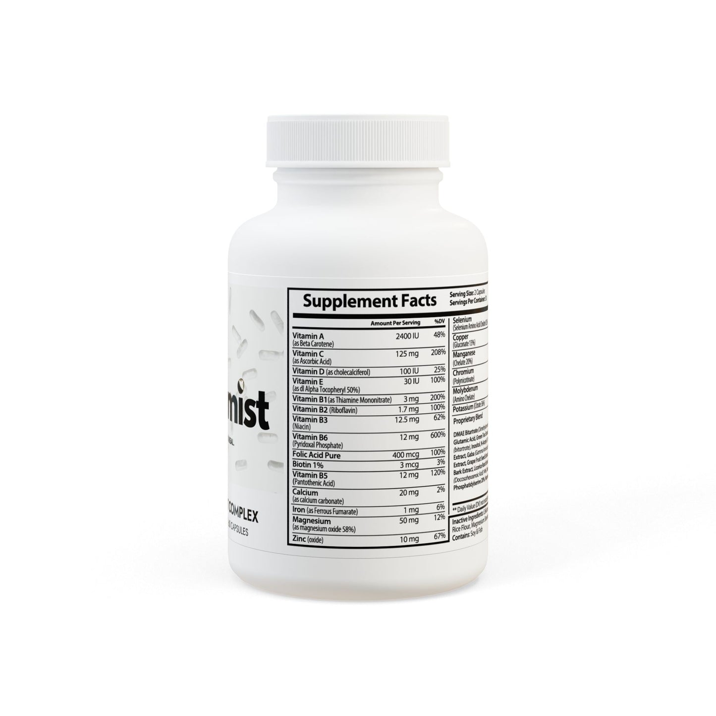 Brain Support Complex Supplement (60 Capsules)