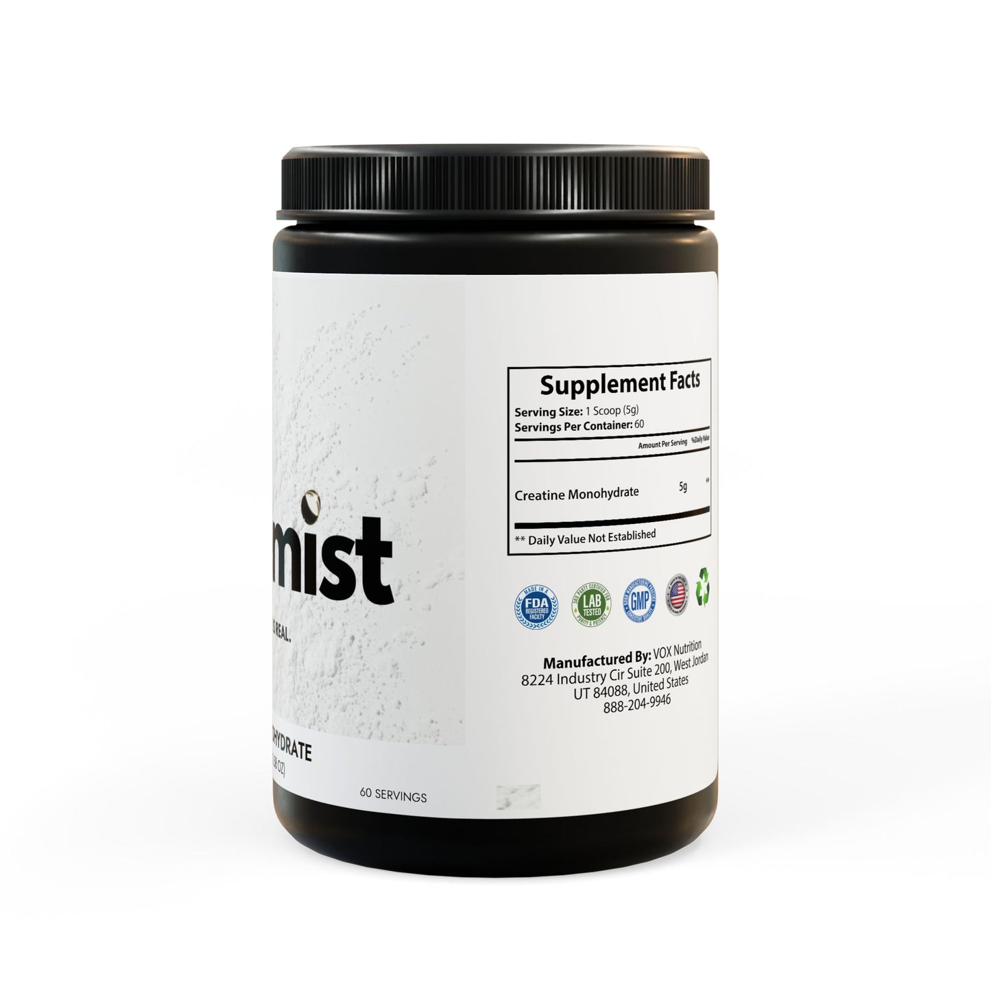 Creatine Monohydrate Supplement (300g, 10.58oz)