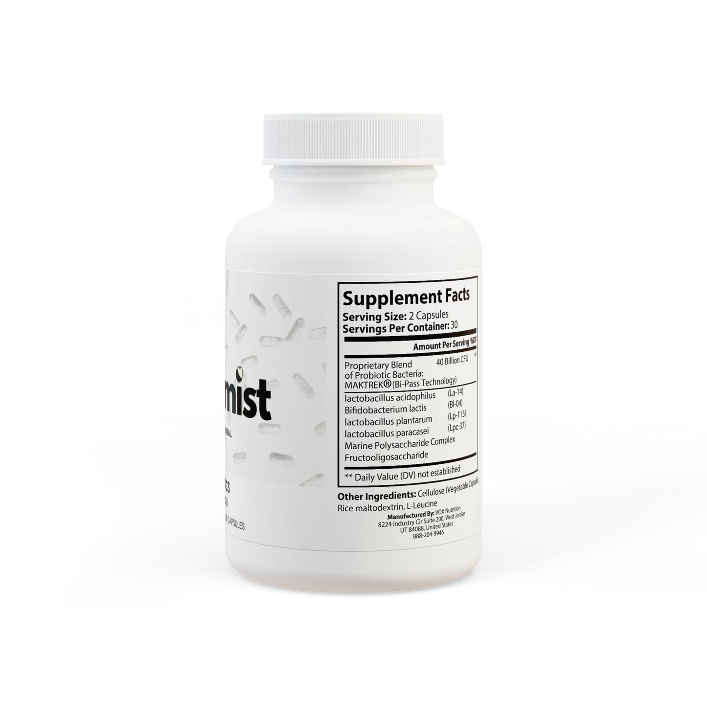 Probiotics Supplement (60 Capsules)